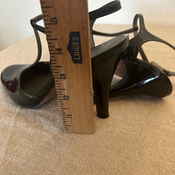 Circa Joan & David size 9 Leather sole black dress shoes - Picture 4 of 6